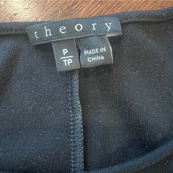 Theory Black Long Sleeve Dress - Picture 3 of 8